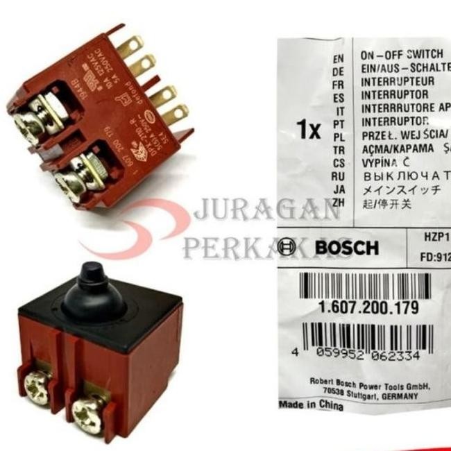 [Ori] Switch Gws 060 Bosch Ori - Saklar Gurinda Bosch Gws 060 Original Bosch
