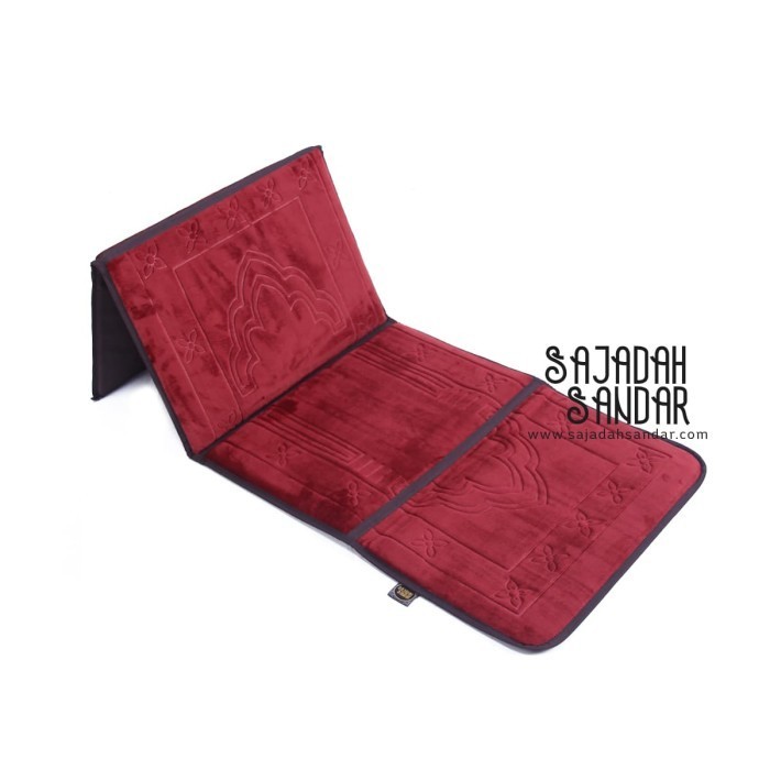 COD Sajadah Sandar Asyraf Red - Merah