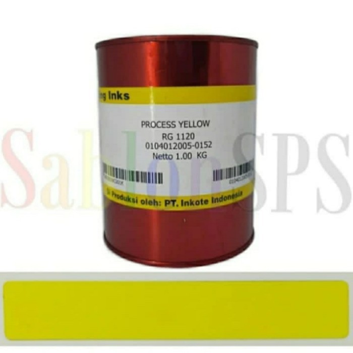 

Tinta Rg 1120 Process Yellow Royal Guard Tinta Sablon Pvc 1Kg