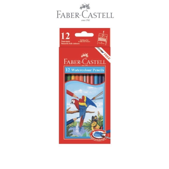

Produk Unggulan Pensil Warna Faber-Castell Watercolour 12W Berkualitas