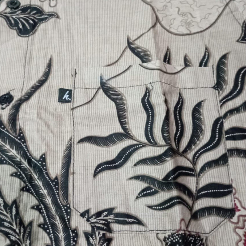 BATIK HARYONO Baju Pria Dewasa Kemeja Lengan Panjang JK01-2
