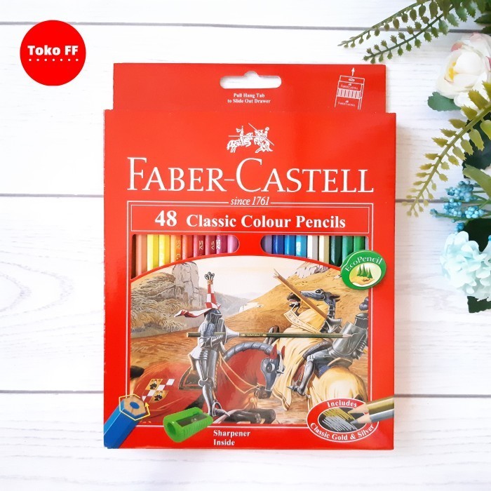 

Wow Pensil Warna Classic Colour Set 48 Faber Castell Gilaa!!!