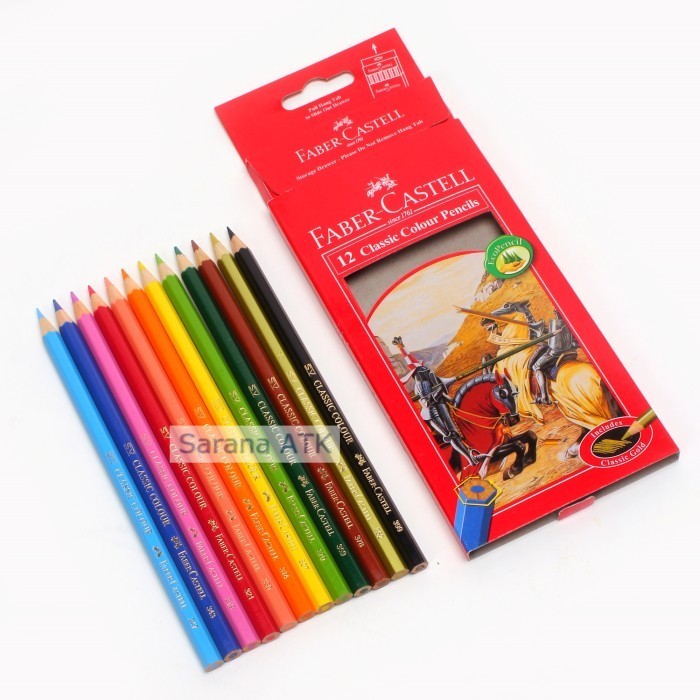 

Menakjubkan Faber Castell Pensil Warna Cp Classic Pencils 12 Panjang- 1 Set Bagus