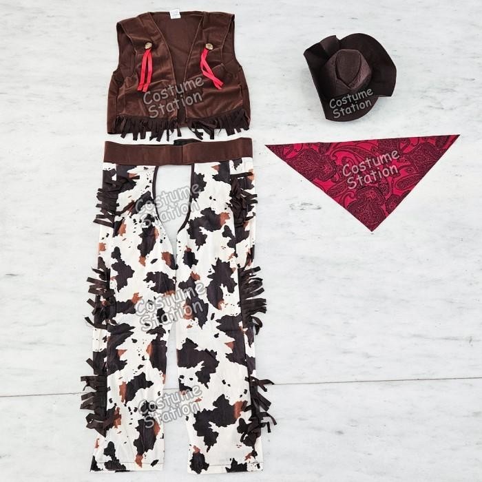 Kostum Cowboy / Costume Koboi Wild West Dewasa Pria 029