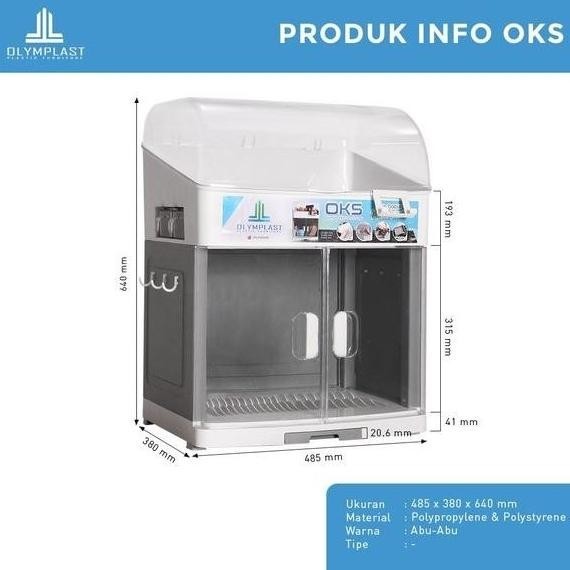 Terjangkau Rak Piring Olymplast Kitchen Storage Difteraan