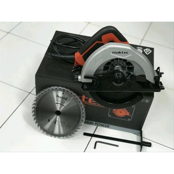 Circular Saw Maktec Circle Saw Nrt Pro Mesin Gergaji Kayu Triplek Original Dan Terpercaya