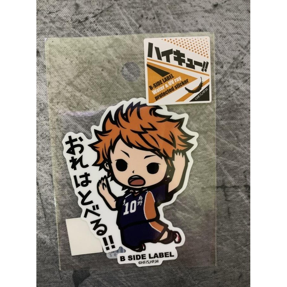 

Haikyuu!! B-Side Label Sticker - Hinata Shoyo