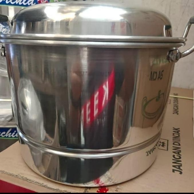 Panci Kukus/Langseng Besar Orchid 45Cm Stok Terbatas