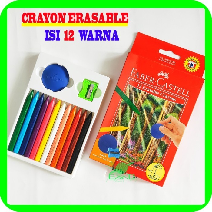 

Promo Bulan Ini Erasable Crayons 12 Faber Castell Bisa Dihapus Crayon Erasable Krayon Terlaris