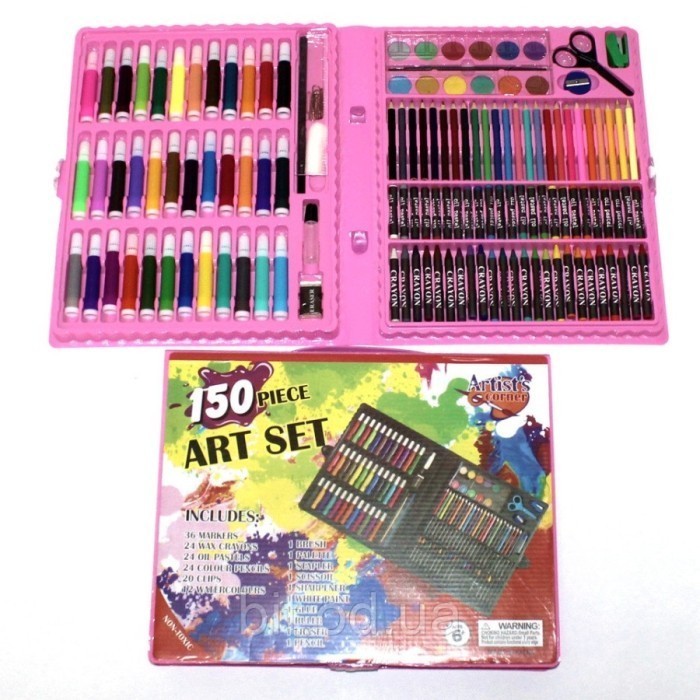 

Gaya Art Set Isi 150 Pcs Pensil Warna Set Anak Crayon Full Set Alat Lukis Bagus