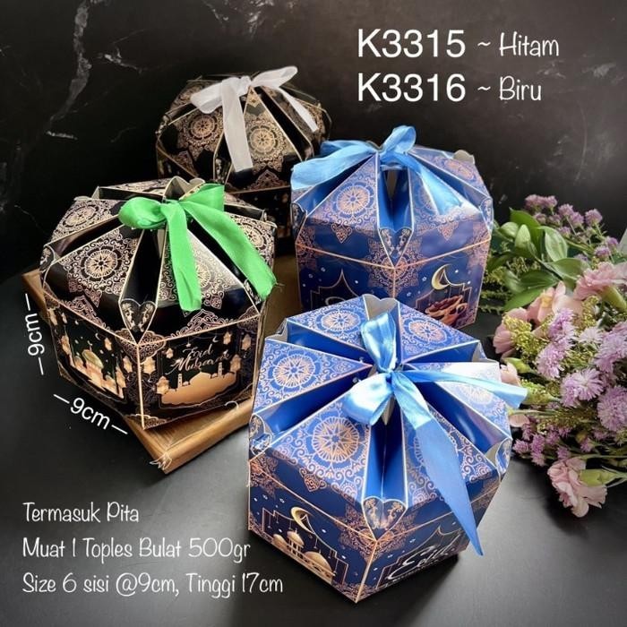 

Box Toples Kue Kering 500 Gr Isi 1 Kardus Cookies Lebaran Idul Fitri 078