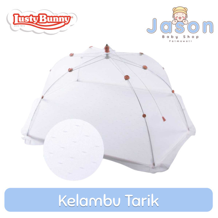 Terlaris Kelambu Tidur Bayi Lusty Bunny Double Kawat Pp-8524 Mosquito Net Promo Terbaru