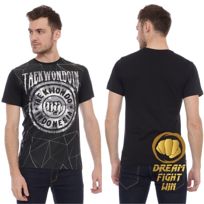 New kaos taekwondo beladiri kain jersey taekwondo army
