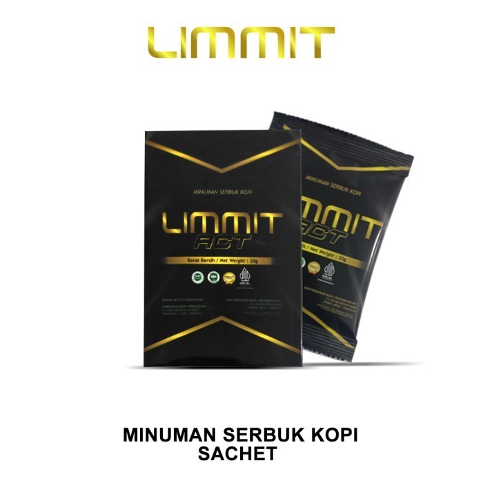 Terlaris Limmit Act 1 Sachet Original - Pengganti Limmit Neo Limit Coffee SALE