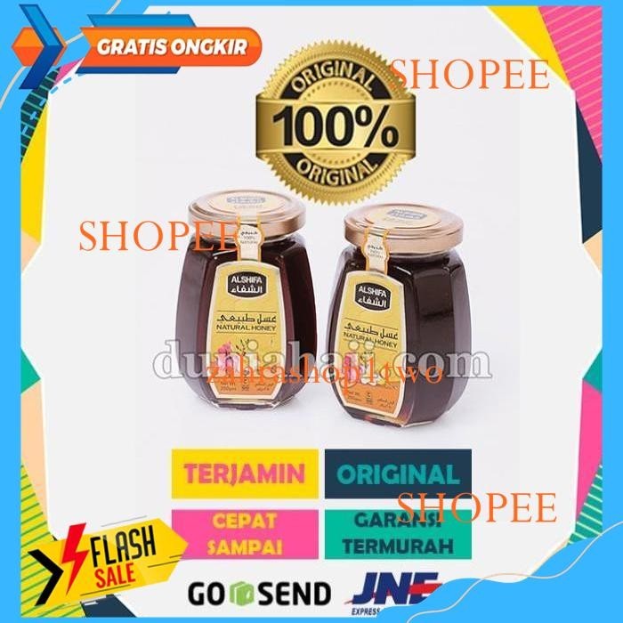 

MADU AL SHIFA 250GR PRODUK KUALITAS BERKELAS !!
