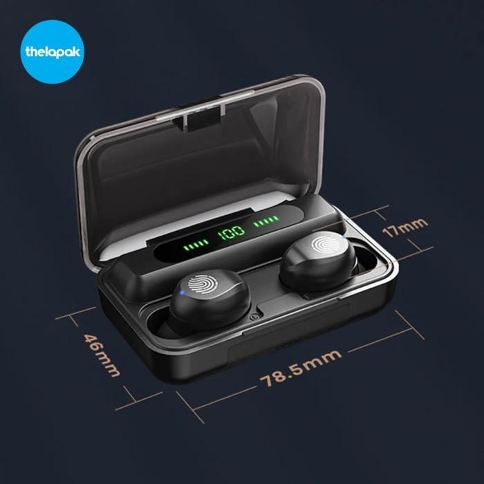 Bluetooth Earphone Remax TWS-43 With Digital Display True Wireless Berkualitas