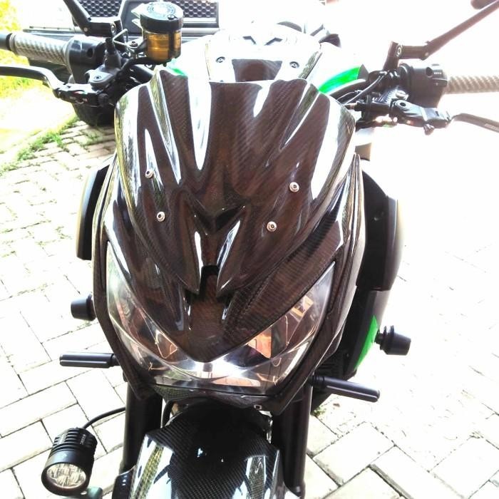winshield kawasaki z800 visor carbon kevlar Import Premium