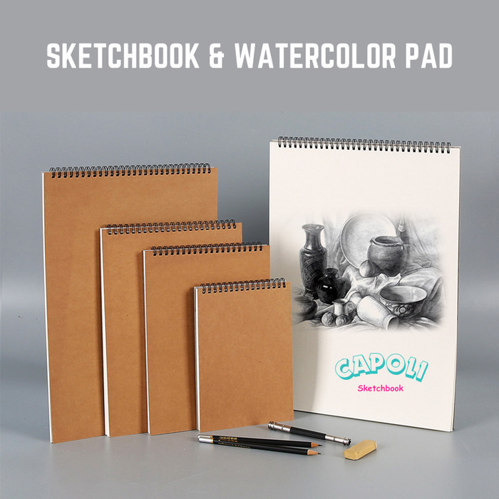 

Buku Gambar Sketsa 120Gsm 160Gsm 30 Lembar Sketchbook A4 A5 Acid Free