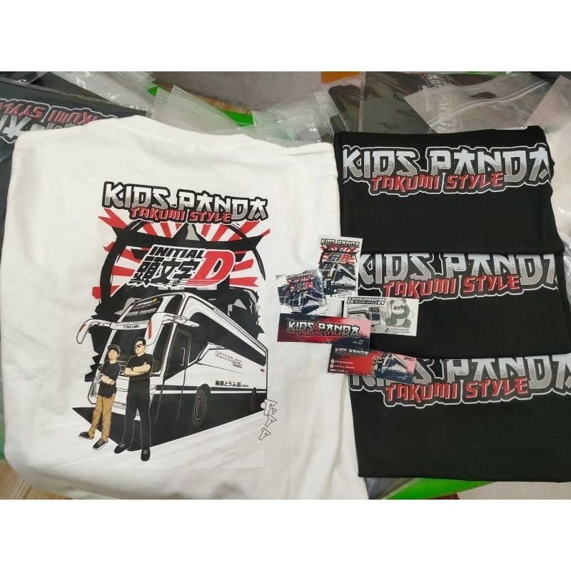 [SVT COLLECTIONS] Kaos kids panda Original produk Papi agung asli Free 5setiker