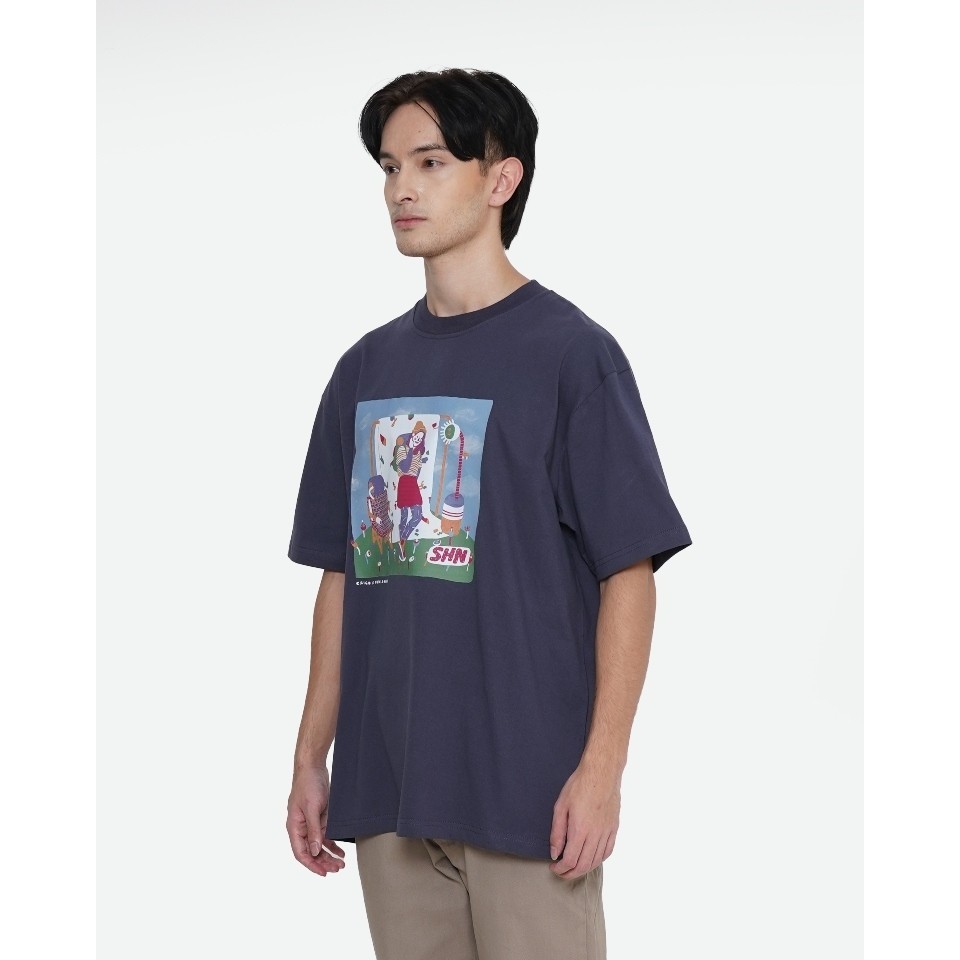 [HIGH QUALITY COLLECTIONS] Erigo T-Shirt Shani JKT48 Navy By Ummi Damas