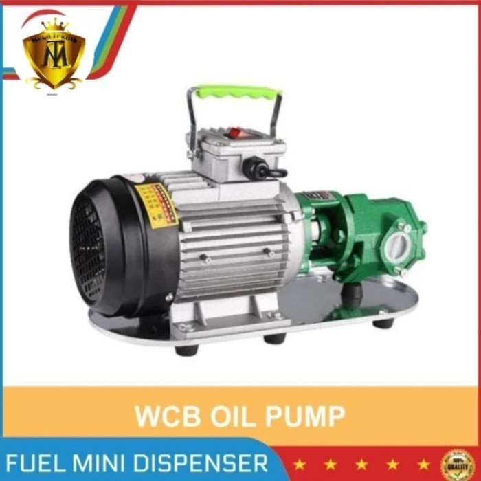 Pompa Wcb 50 Gear Pump Cairan Kental Solar Oli Cairan Kental Gear Pump Terlariss 