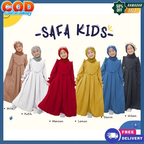 Gamiss Murah Pakaian Terbaru 2024 Umur 1 2 3 Gamis Anak Tanggung Gamis Anak Perempuan Hamis Model Ga