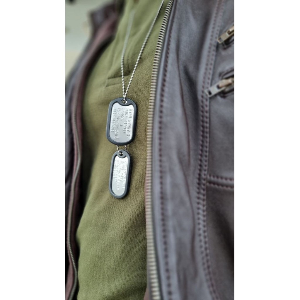 Kalung Custom Nama Dog Tags Dogtag Dog Tag Anti Karat&Alergi Usa Made