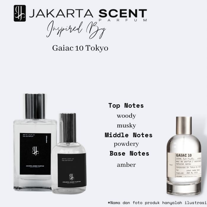 [Terbaru] Js Parfum Inspired By Gaiac 10 Tokyo For Women & Men [Terlaris]