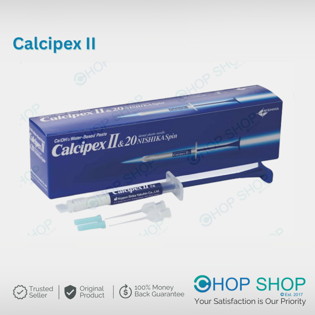 Calcipex II dressing saluran akar calcium hydroxid Calcipex 2 CaOH