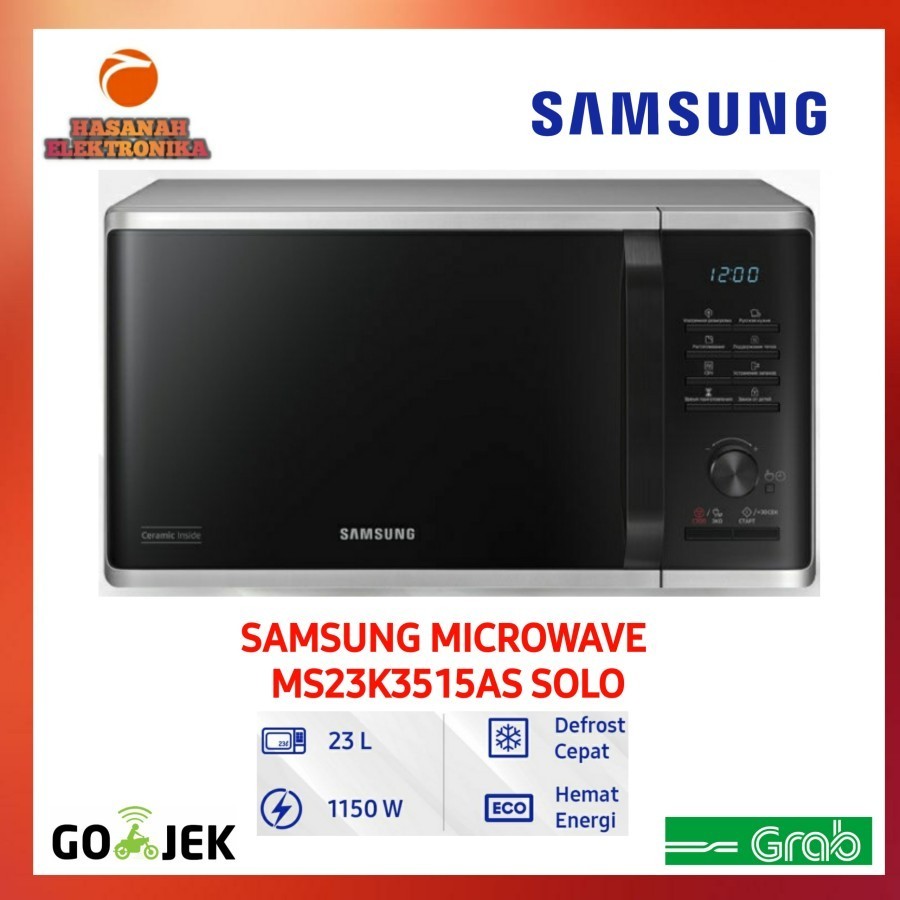 SAMSUNG MICROWAVE 23 LITER MS23K3515AS