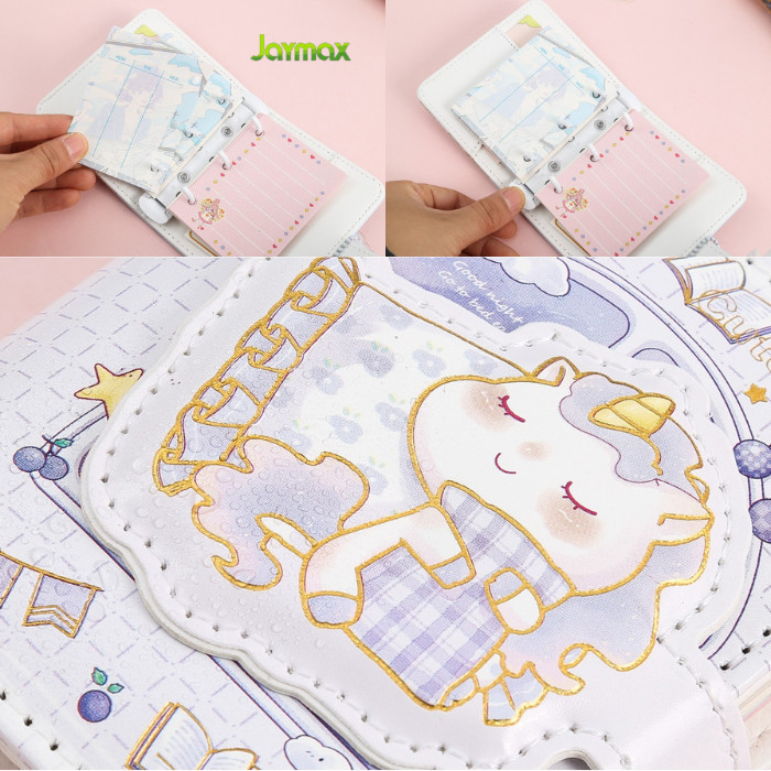 

BARANG TERLARIS Magnetic Mini Notebook / Buku Saku / Mini Jurnal Planner / Mini Binder