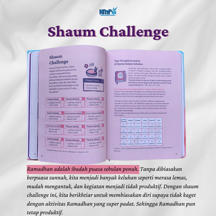 

BARANG TERLARIS Buku Agenda : Ramadhan Planner 1443/2022 (Plus Bonus Senilai 600K)