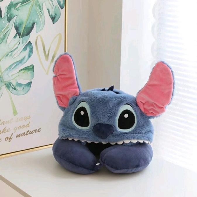 Bantal Leher Boneka Lilo Stitch Disney Karakter.