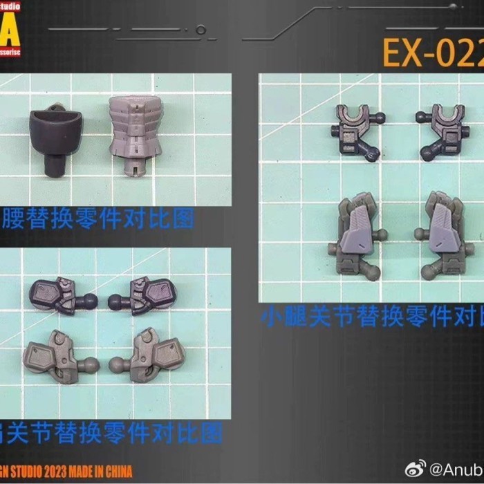 PROMO HG GUNDAM CALIBARN DETAIL PROPORTION ENCHANTMENT KIT BY DUA ANUBIS TERBARU