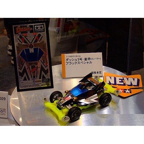 DISKON SPESIAL TAMIYA 95296 DASH 1 EMPEROR BLACK SPECIAL MS CHASSIS (RE-RELEASE 2023) TERMURAH