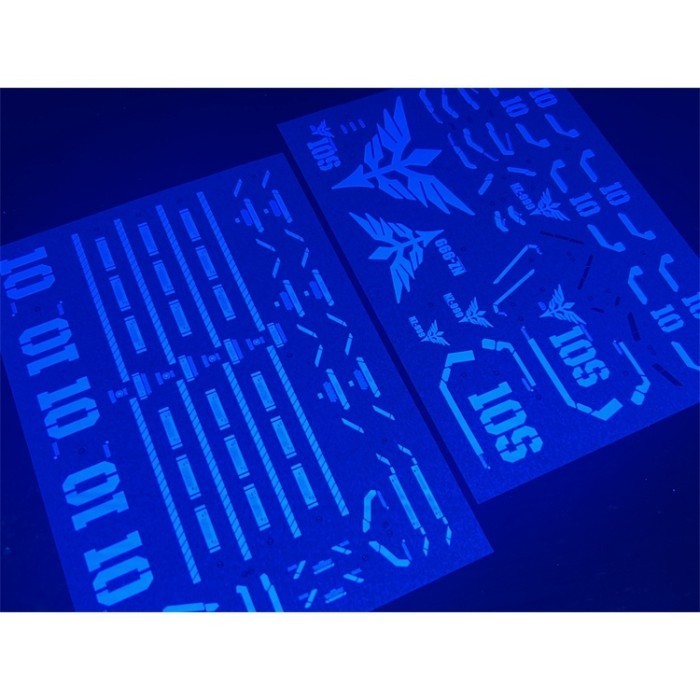 FLASH SALE HG NEO ZEONG WATER DECAL FLAMING SNOW STUDIO TERMURAH