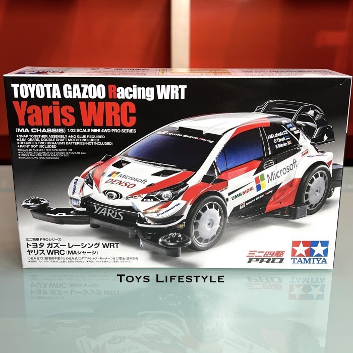 DISKON SPESIAL MAINAN RAKIT MOBIL TAMIYA MINI 4WD - YARIS WRC (ORIGINAL) TERLARIS