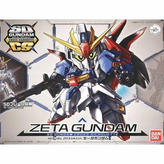 FLASH SALE BANDAI SD CROSS SHILHOUETTE SDCS ZETA GUNDAM TERLARIS