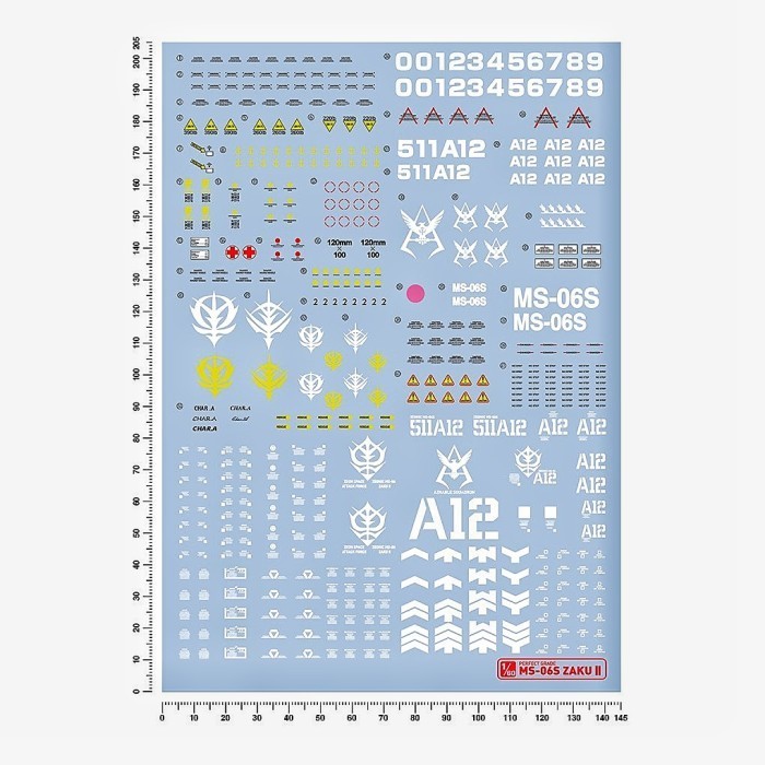PROMO PG CHAR'S ZAKU II WATER DECAL ARTISAN'S CLUB TERMURAH
