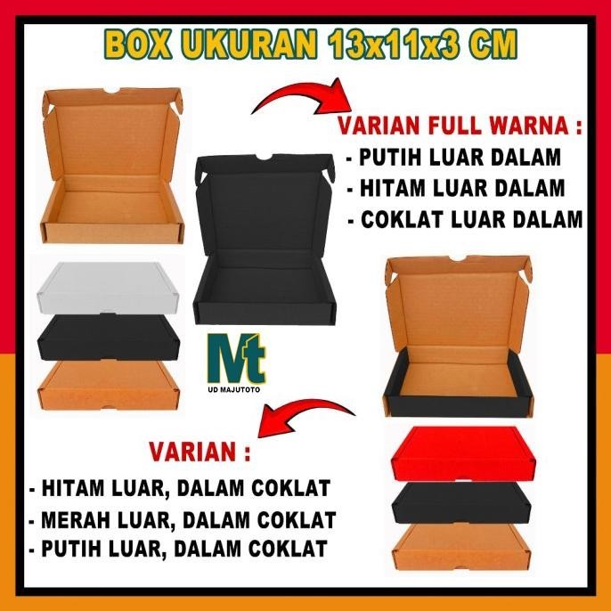 

Desain yang tak hanya indah, tapi juga terjangkau." PAKET 50 PCS 13x11x3 Cm/Box Accesories/Kardus Polos/Karton ||