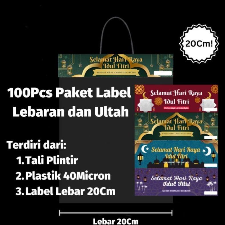 

Beli satu, nikmati gaya tanpa batas." [100Pasang] Plastik Label Ukuran 20Cm Ulang Tahun dan Label Lebaran Plastik idul Fitri Murah Peluang Bisnis Amplop Lebaran ||