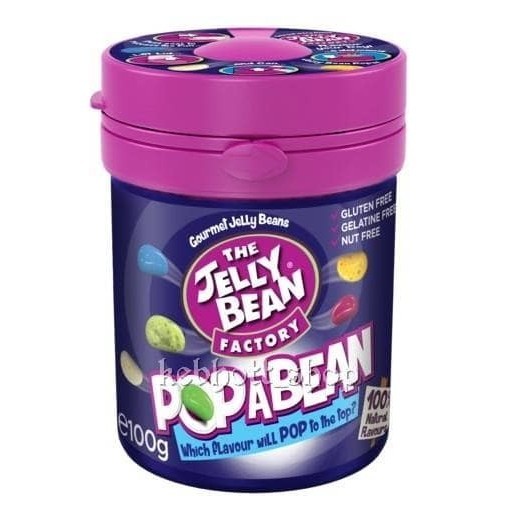 

The Jelly Bean Beans Factory Popa Bean Candy 100 gr Permen jell Lunak