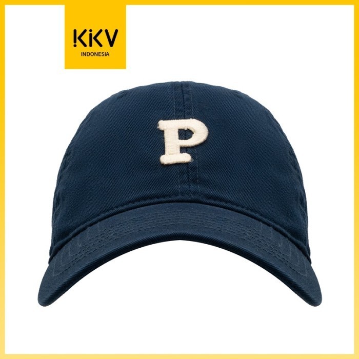 Kkv Letter-P Baseball Cap Topi Bisbol Pria Wanita Bordir Huruf P