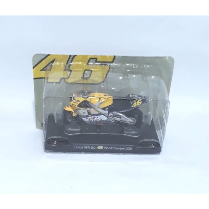 HOT SALE!!! LEO MODELS 1/18 HONDA NSR500 WC - 2001 - VALENTINO ROSSI #46 TERMURAH