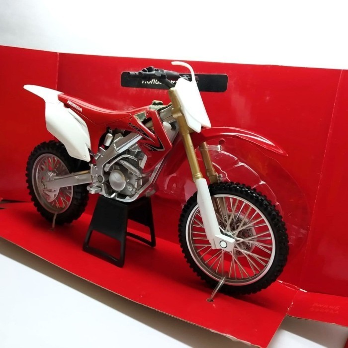 DISKON SPESIAL MINIATUR MOTOR TRAIL HONDA CRF 250 DIECAST TERLARIS