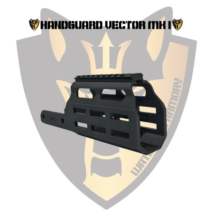 DISKON SPESIAL [NEW] WATER GEL BLASTER KRISS VECTOR LEHUI HANDGUARD MK1 3DP (ACC 3DP) TERLARIS
