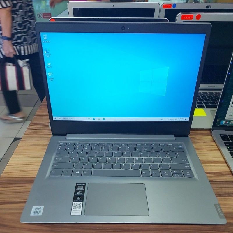 Laptop lenovo ideapad core i5 1035G4 ram 12gb ssd 512gb  S145 Baru display 178