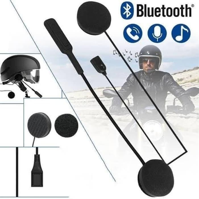Handsfree Bluetooth Helm Wireless Mh01 Helmet By Headset