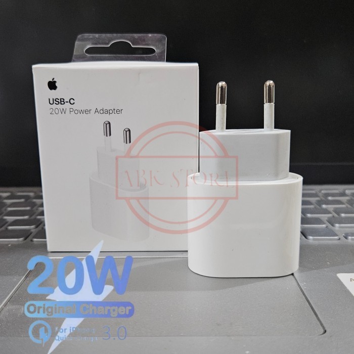 Terlaris Apple Usb-C Power Adapter Charger Iphone 20W Original