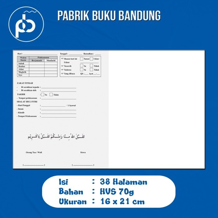 

Buku Kegiatan Bulan Ramadhan 32Hal 16X21 Cm Cahaya Alam 037